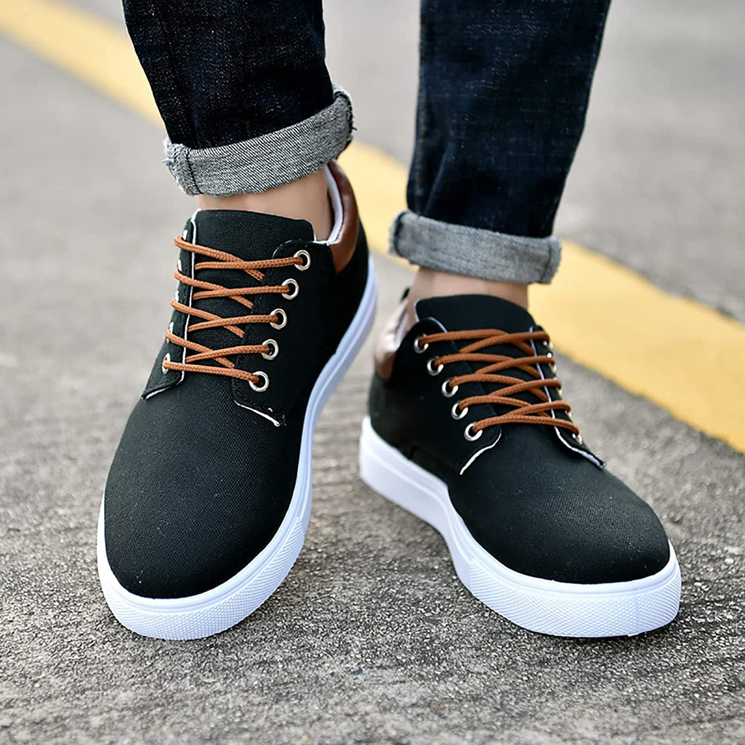 Sneakers da uomo con lacci per uso quotidiano