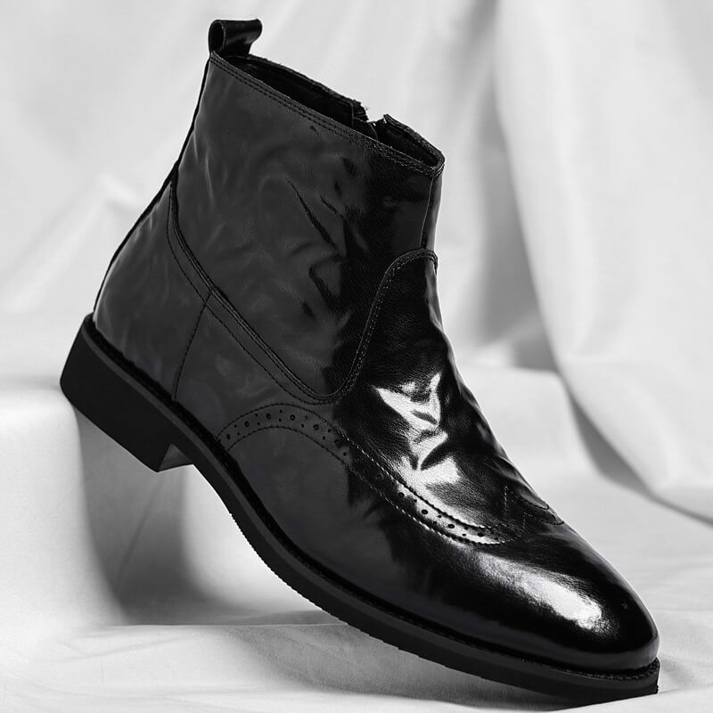 Stivale Uomo alla Caviglia dallo Stile Classico