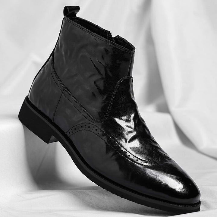 Stivale Uomo alla Caviglia dallo Stile Classico