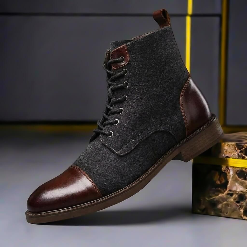 Stivale Uomo alla Caviglia dallo Stile Classico