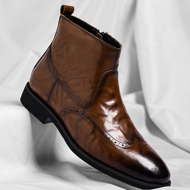 Stivale Uomo alla Caviglia dallo Stile Classico