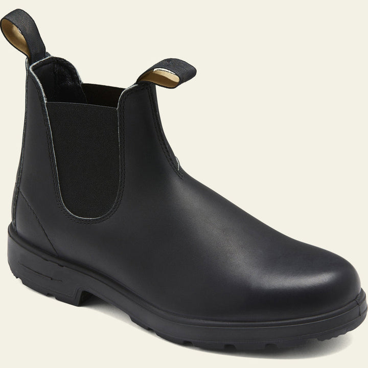 Stivaletti Chelsea uomo con suola scolpita nero