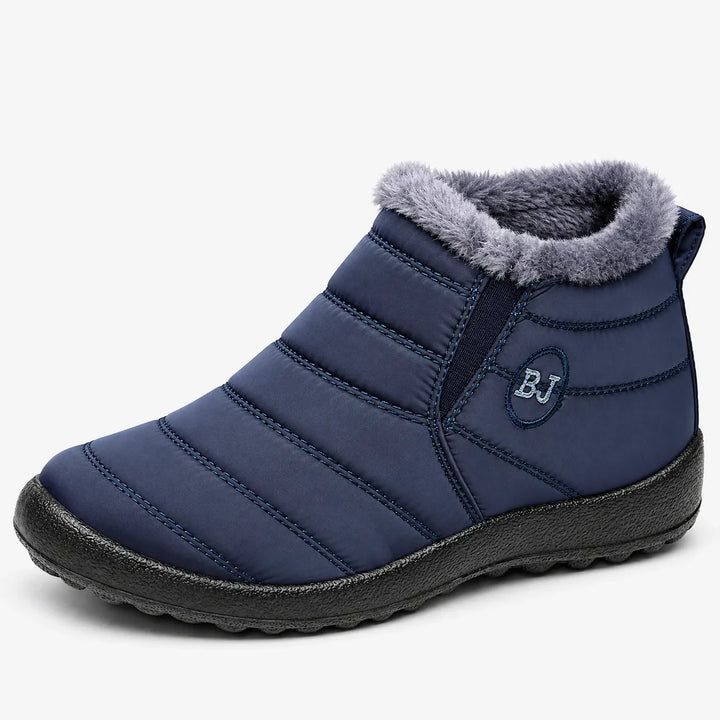 Stivaletti invernali donna trapuntati blu