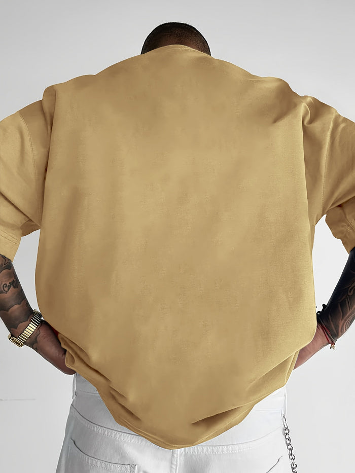 T-shirt oversize da uomo con stampa