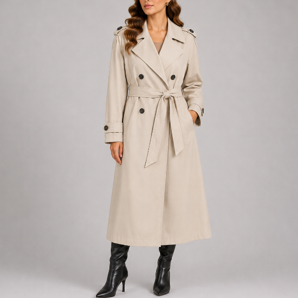Trench da donna classico per le mezze stagioni