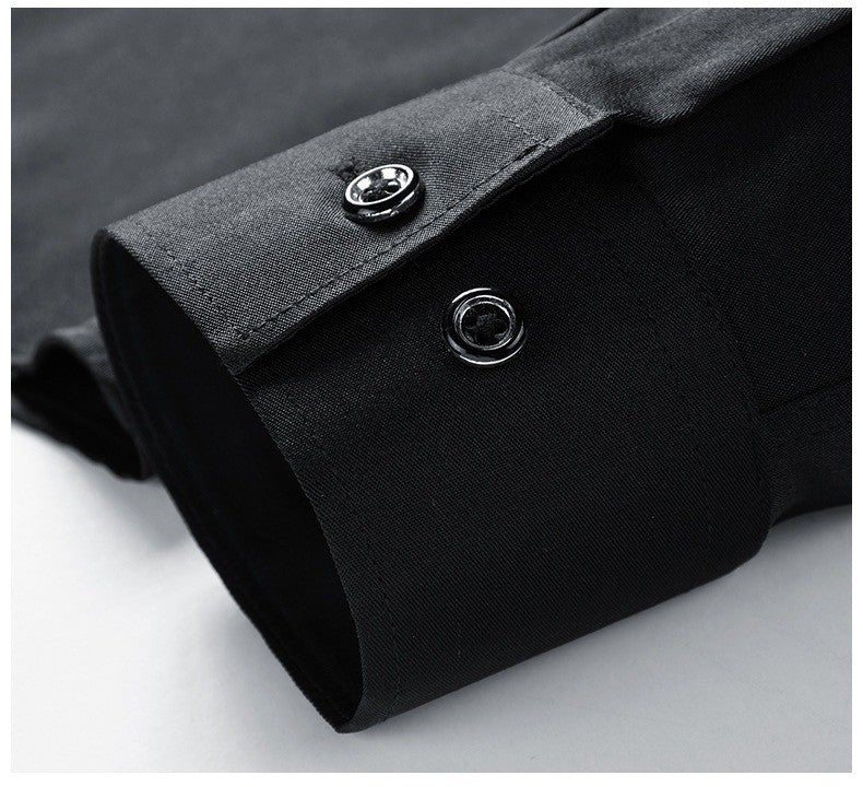 Camicia Uomo Elegante a Maniche Lunghe con Colletto
